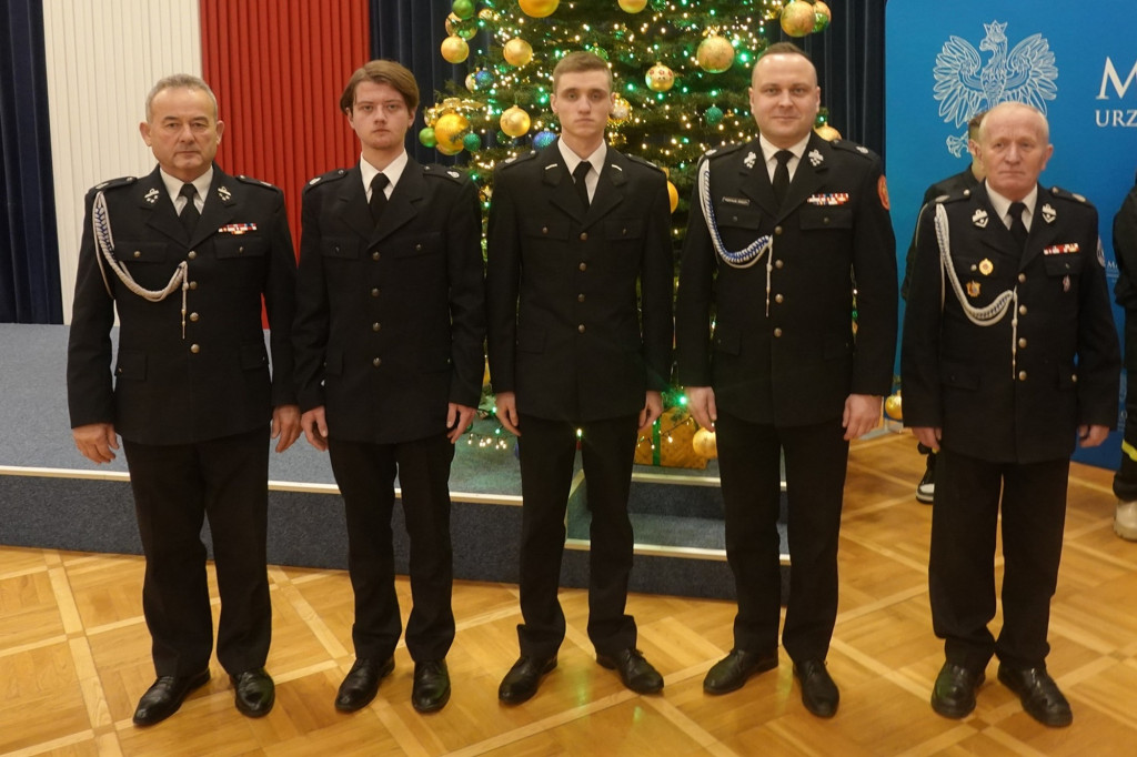 Spotkanie opłatkowe OSP w Tarnowie (17.12)