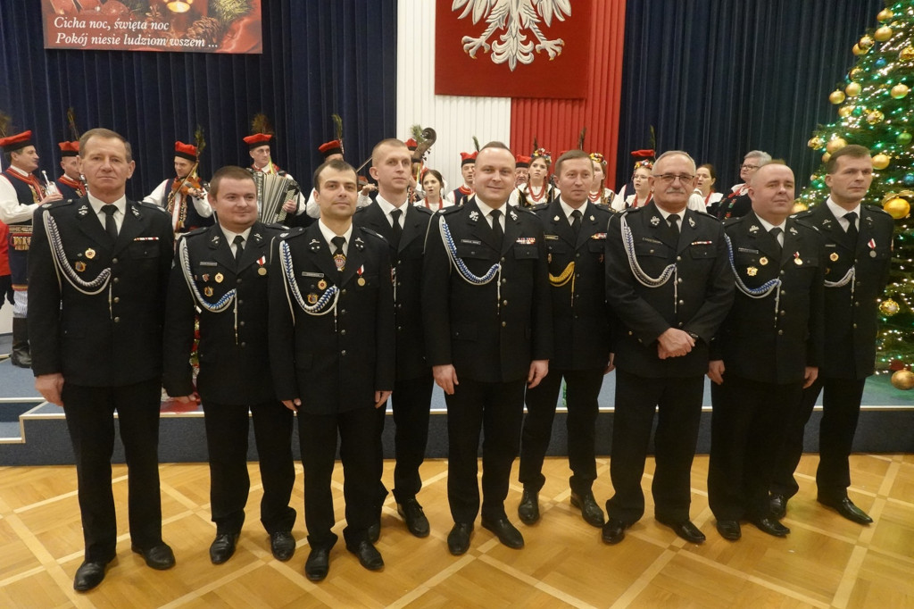 Spotkanie opłatkowe OSP w Tarnowie (17.12)