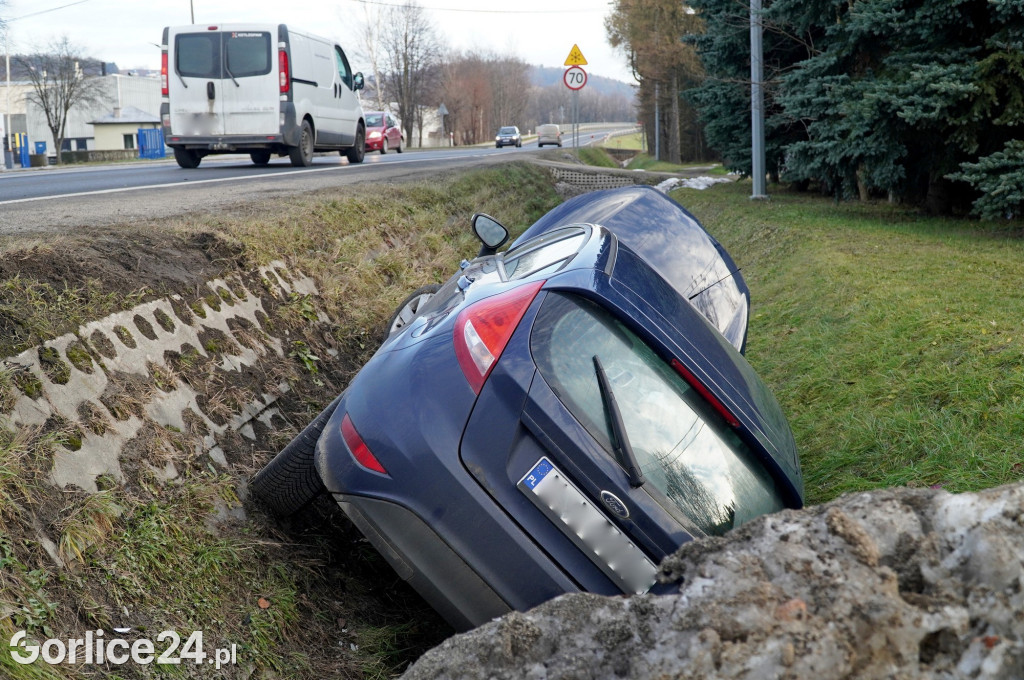 Kolizja w Klęczanach (19.12.)