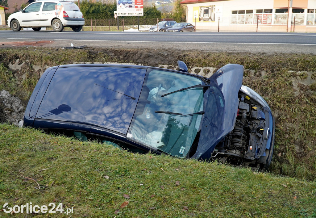 Kolizja w Klęczanach (19.12.)
