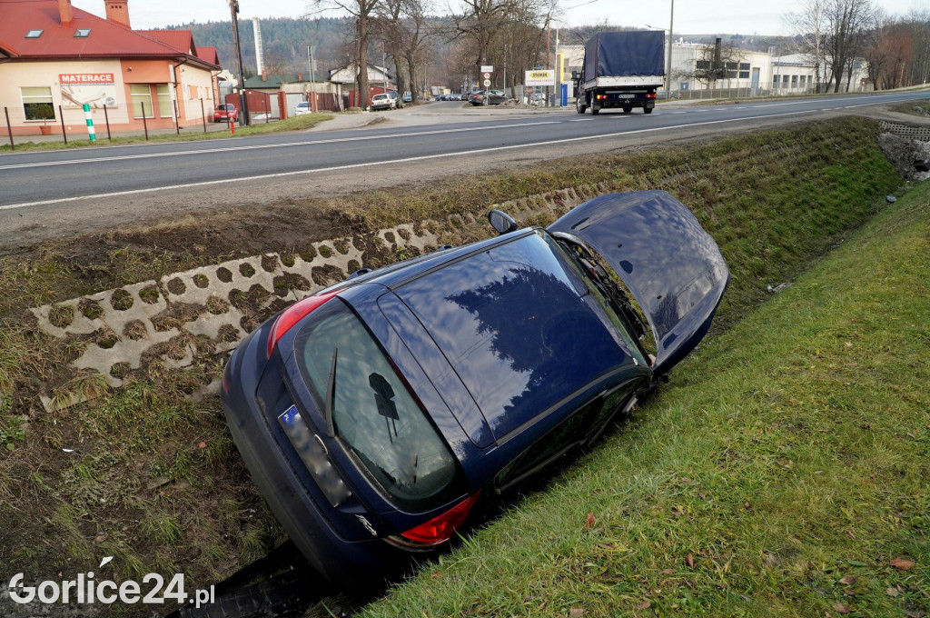 Kolizja w Klęczanach (19.12.)