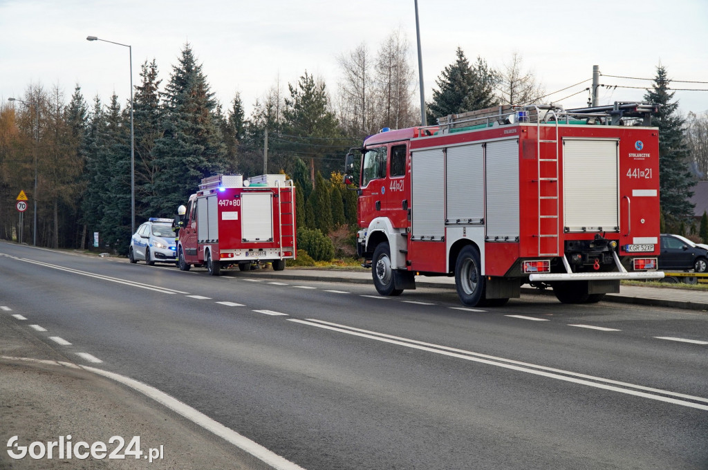 Kolizja w Klęczanach (19.12.)