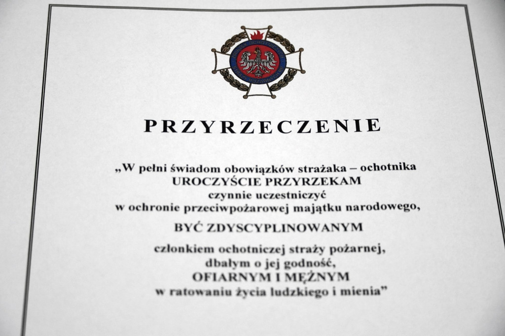 59 strażaków ukończyło egzaminy ratowniczo-gaśnicze (18.12)