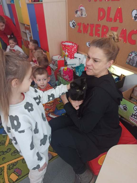 Paczka dla zwierzaka od przedszkolaków z Libuszy