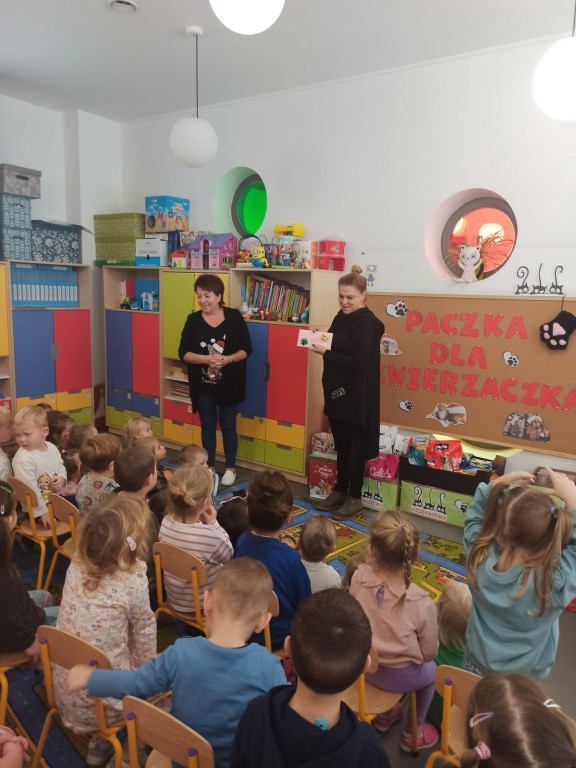 Paczka dla zwierzaka od przedszkolaków z Libuszy
