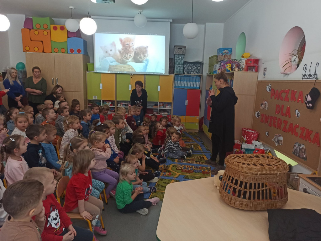 Paczka dla zwierzaka od przedszkolaków z Libuszy
