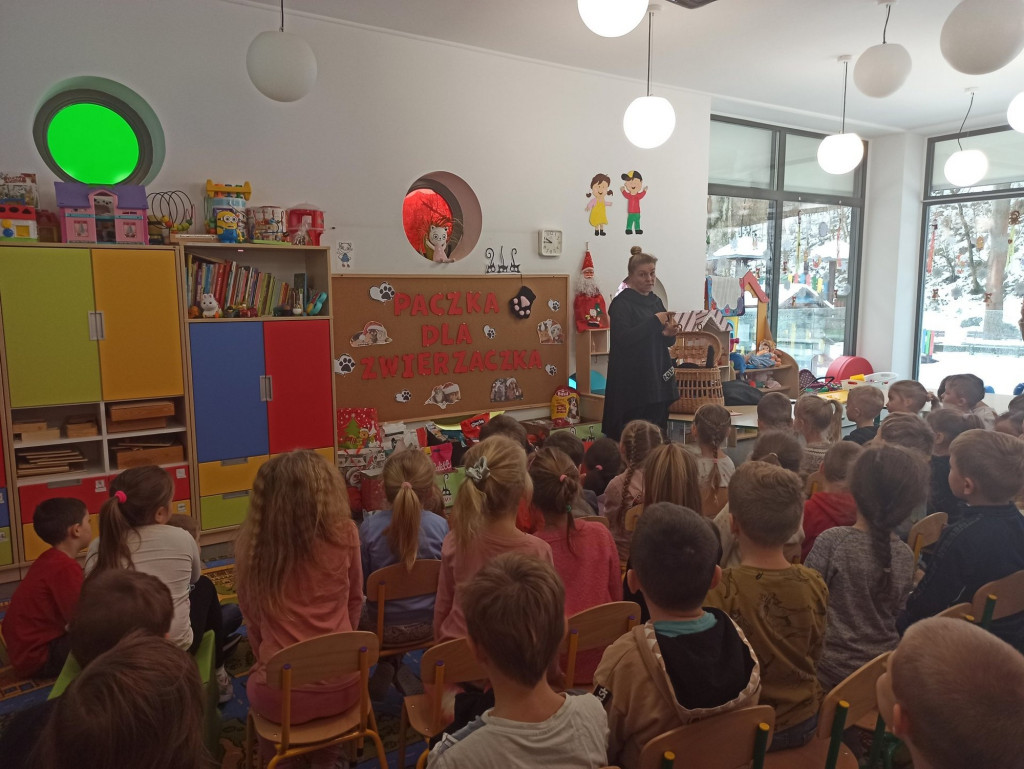 Paczka dla zwierzaka od przedszkolaków z Libuszy