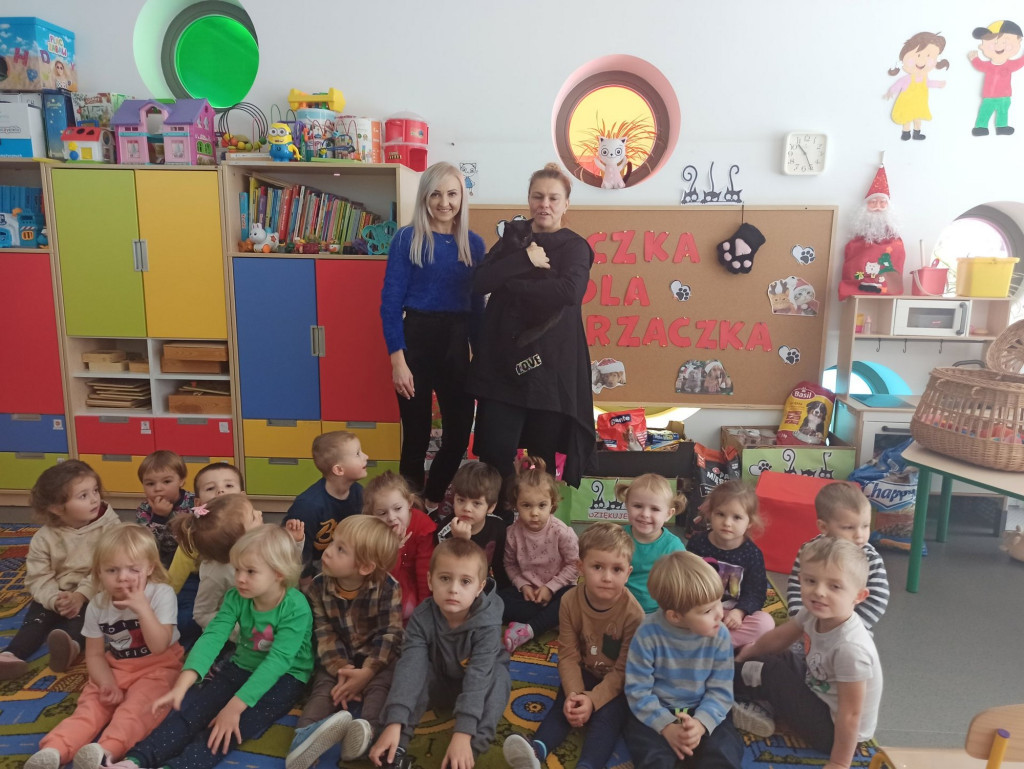 Paczka dla zwierzaka od przedszkolaków z Libuszy