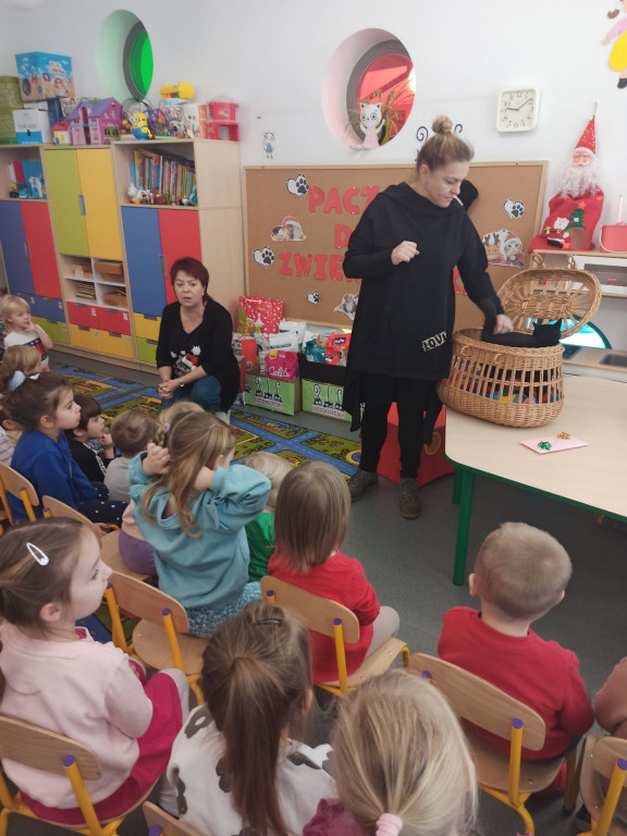 Paczka dla zwierzaka od przedszkolaków z Libuszy