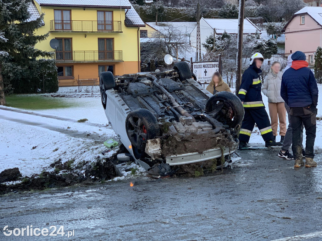 Dachowanie w Zagórzanach (22.12.)