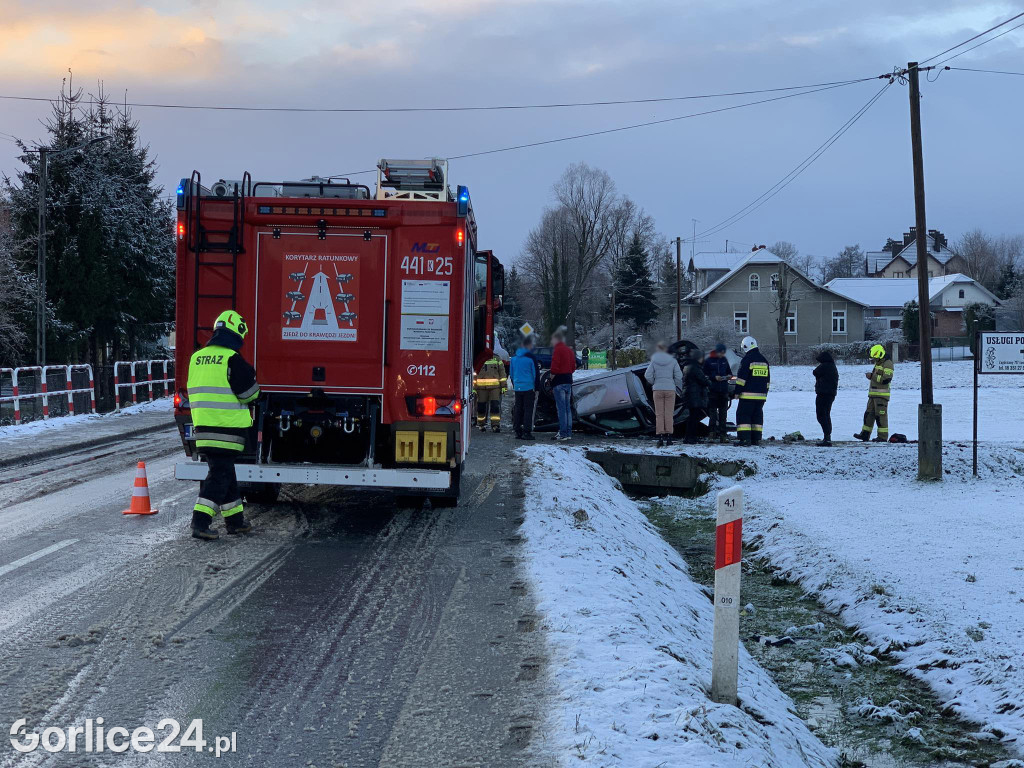 Dachowanie w Zagórzanach (22.12.)