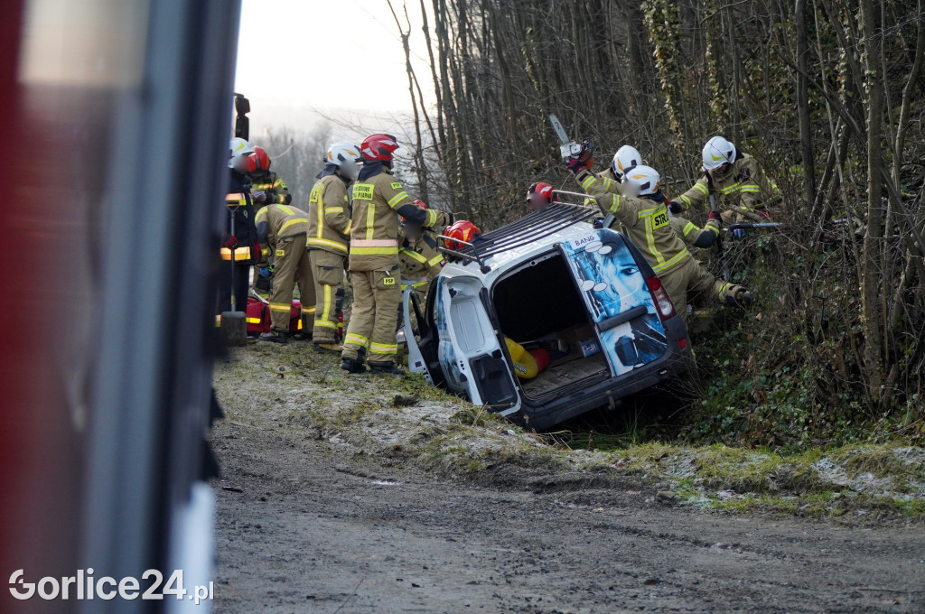 Wypadek Bielanka (28.12.)