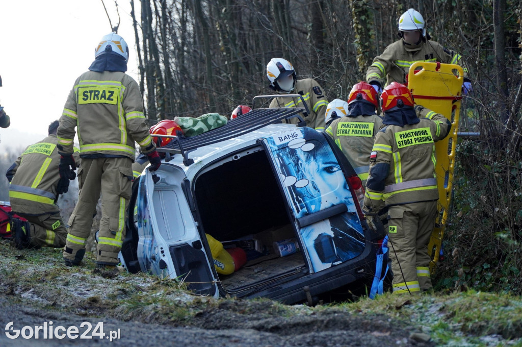Wypadek Bielanka (28.12.)
