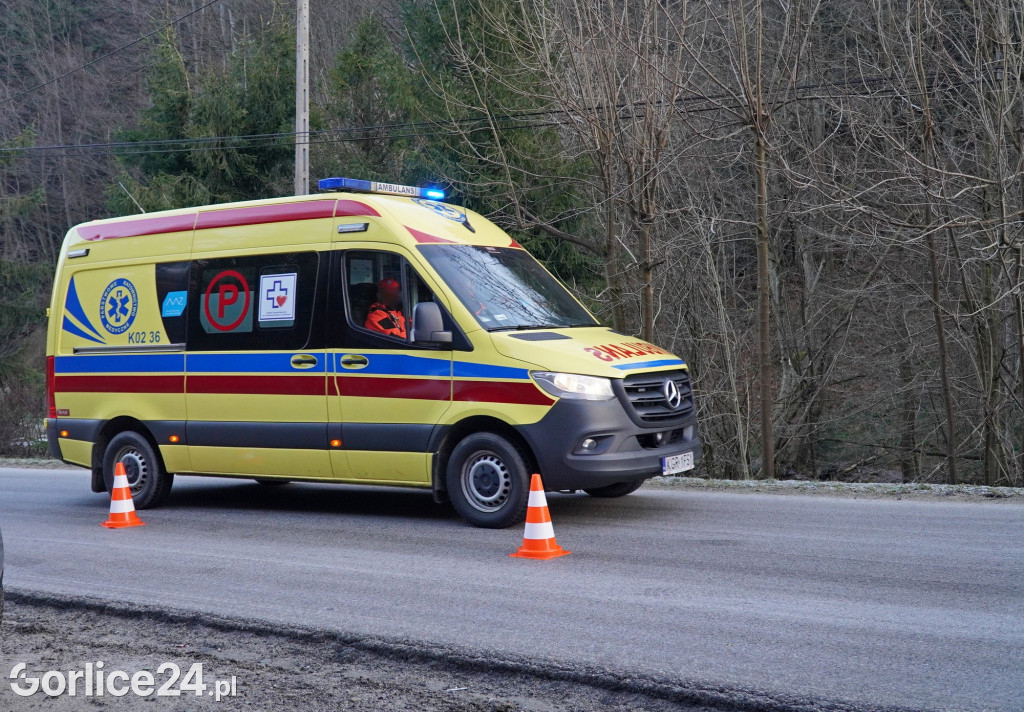 Wypadek Bielanka (28.12.)