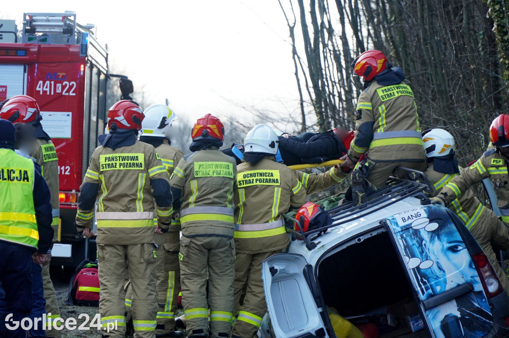 Wypadek Bielanka (28.12.)