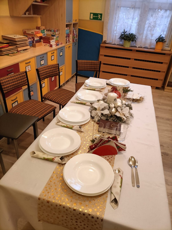 Wigilia przedszkolaków w Wilczyskach (21.12)