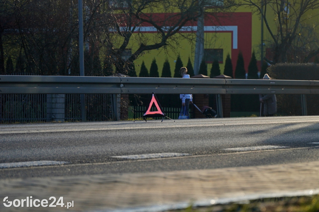 Kolizja w Ropicy Polskiej (28.12.)