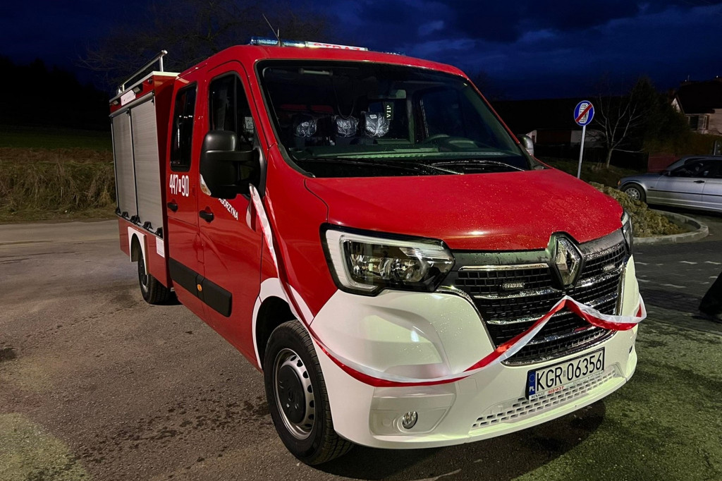 Nowy samochód dla jednostki OSP Pagorzyna (30.12)
