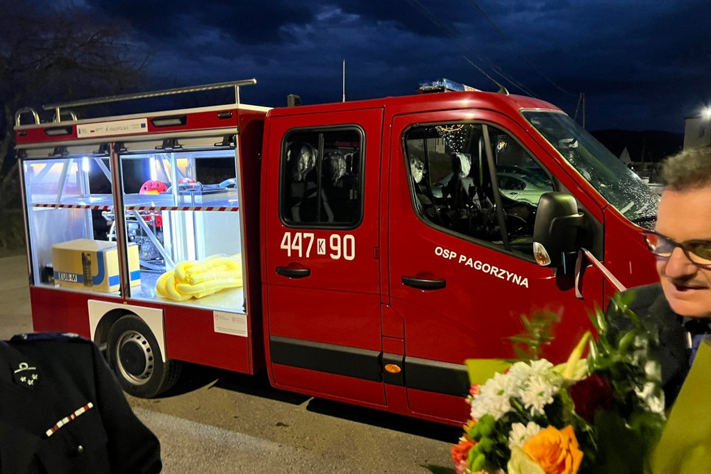 Nowy samochód dla jednostki OSP Pagorzyna (30.12)