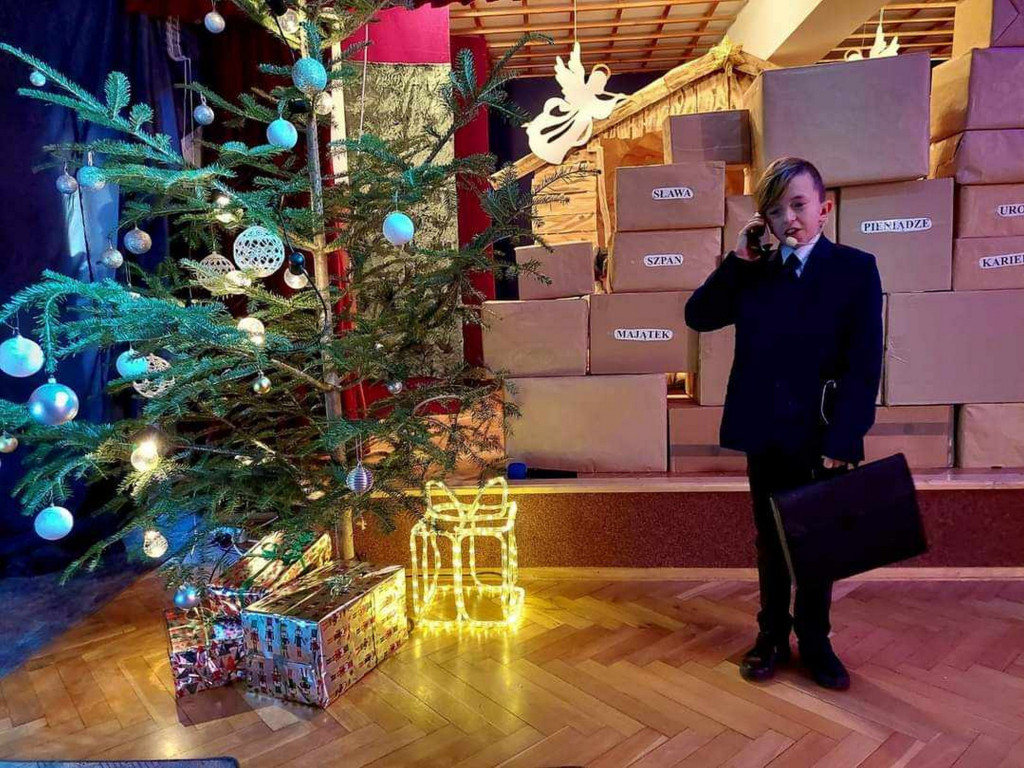 Jasełka w Ośrodku Szkolno - Wychowawczym w Szymbarku (22.12)