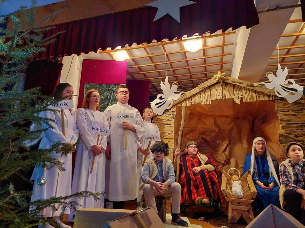 Jasełka w Ośrodku Szkolno - Wychowawczym w Szymbarku (22.12)