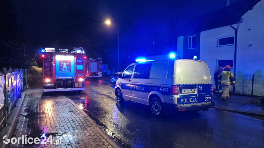 Kolizja na ulicy Kościuszki w Gorlicach (06.01.)
