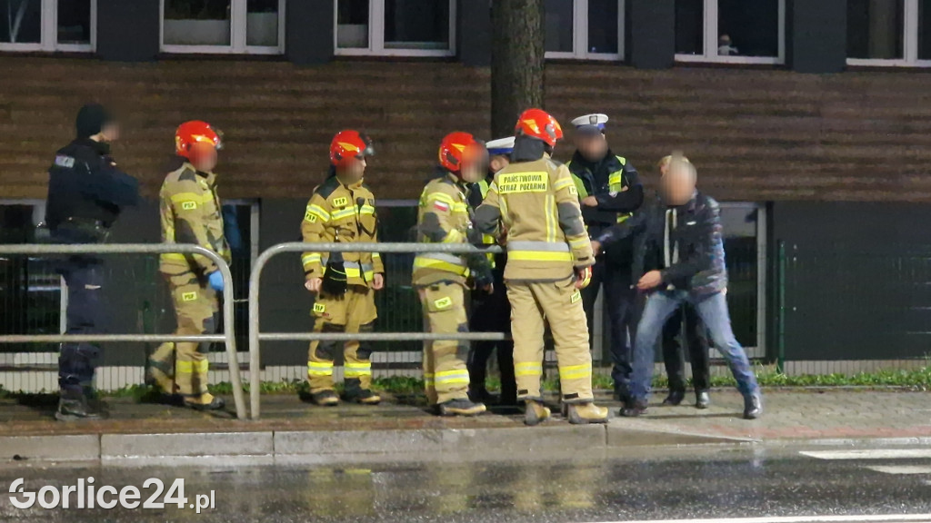 Kolizja na ulicy Kościuszki w Gorlicach (06.01.)