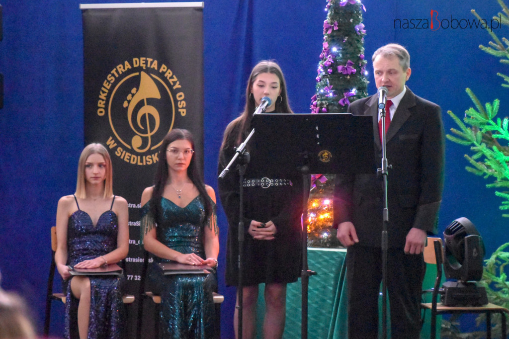 Koncert kolędowo-noworoczny Orkiestry Dętej w Siedliskach (07.01)