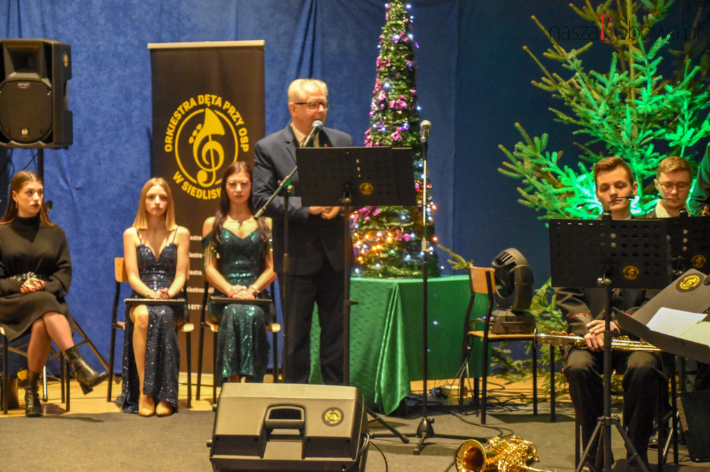 Koncert kolędowo-noworoczny Orkiestry Dętej w Siedliskach (07.01)