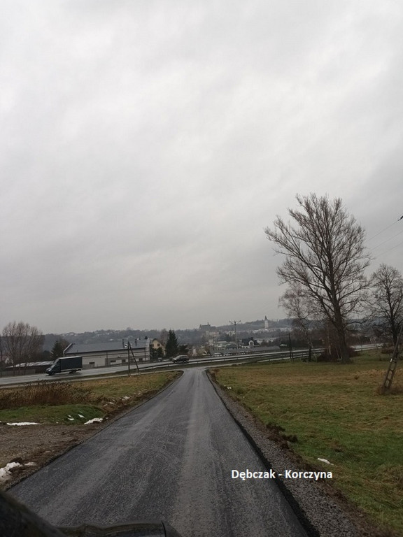 Odcinki bieckich dróg po remontach (12.01)