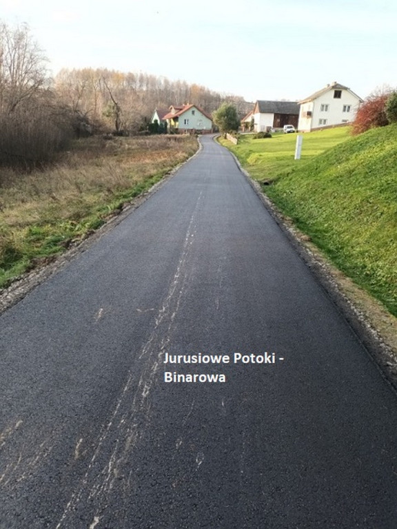 Odcinki bieckich dróg po remontach (12.01)