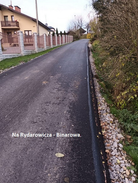 Odcinki bieckich dróg po remontach (12.01)