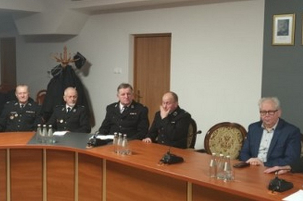 Posiedzenie związku OSP RP w Bobowej (12.01)