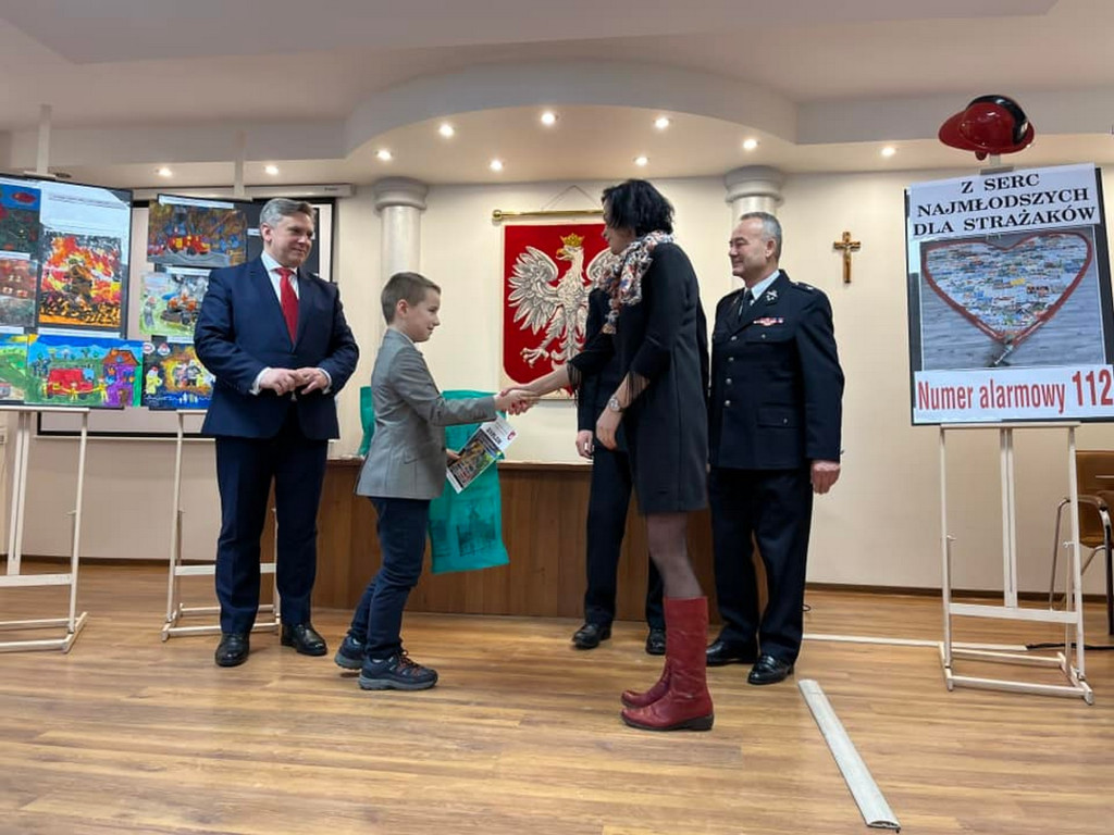Konkurs plastyczny z Serc Najmłodszych dla Strażaków (16.01)
