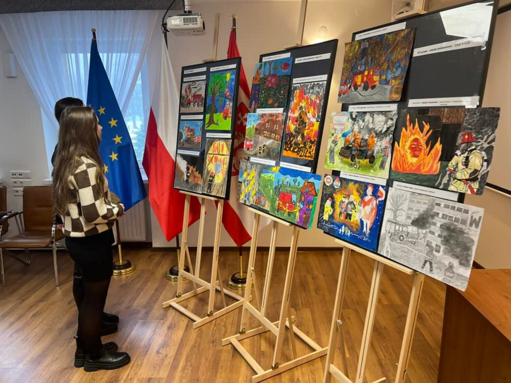 Konkurs plastyczny z Serc Najmłodszych dla Strażaków (16.01)