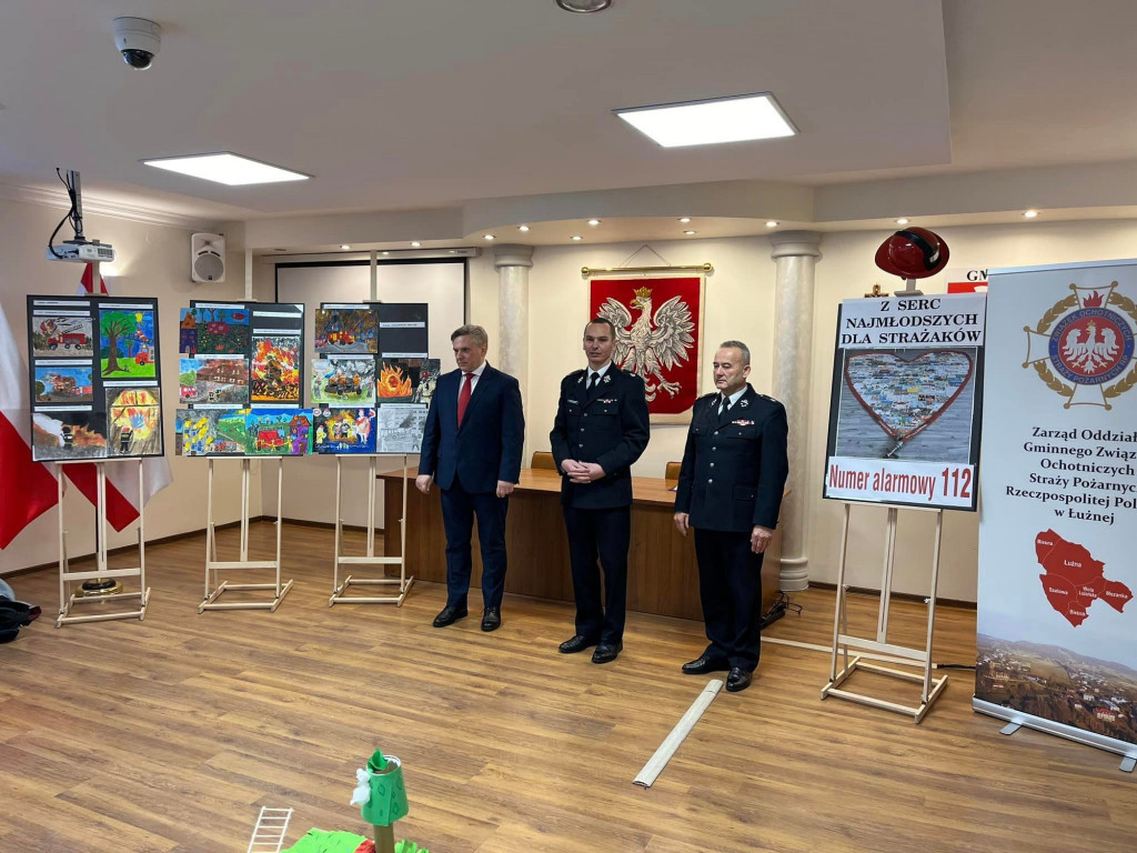Konkurs plastyczny z Serc Najmłodszych dla Strażaków (16.01)