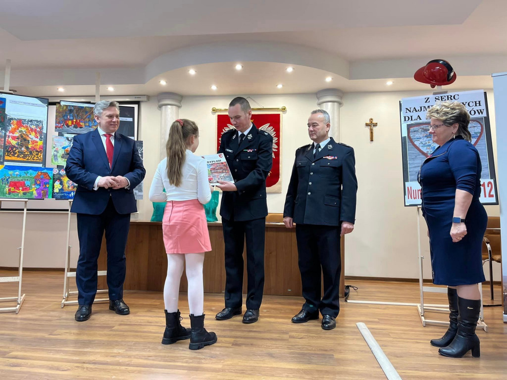 Konkurs plastyczny z Serc Najmłodszych dla Strażaków (16.01)