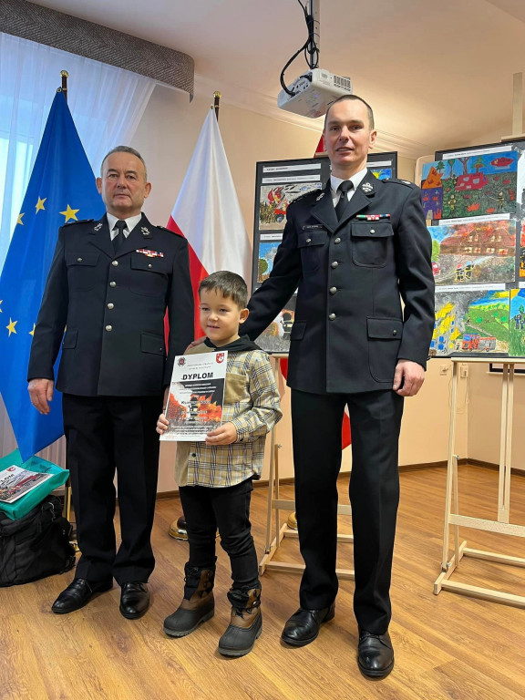Konkurs plastyczny z Serc Najmłodszych dla Strażaków (16.01)