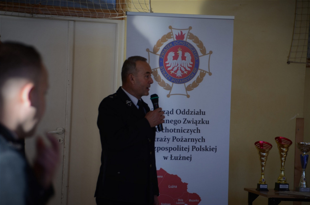 Gminne Halowe Młodzieżowe Zawody Sportowo-Pożarnicze w Łużnej (20.01)
