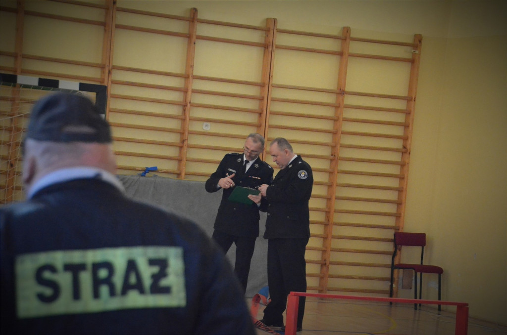Gminne Halowe Młodzieżowe Zawody Sportowo-Pożarnicze w Łużnej (20.01)