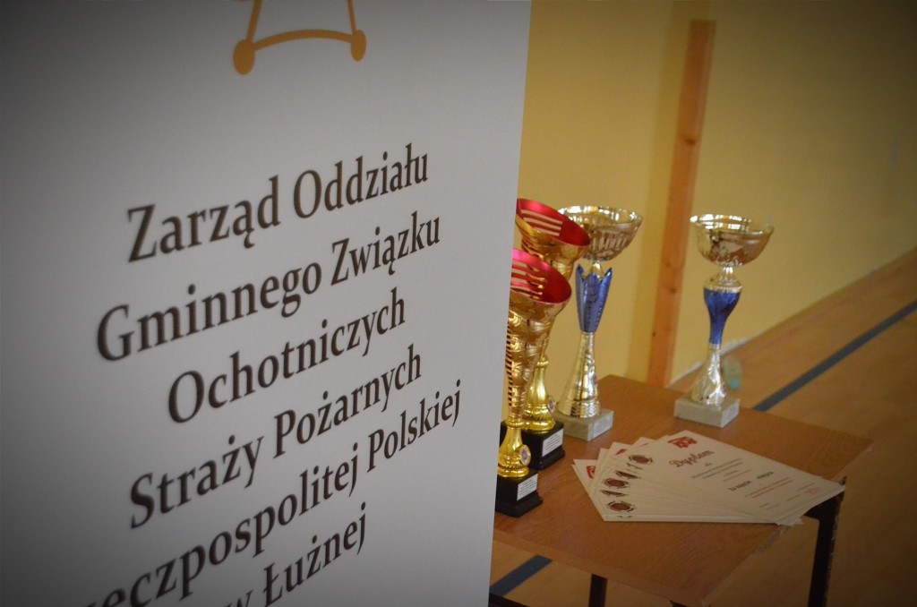 Gminne Halowe Młodzieżowe Zawody Sportowo-Pożarnicze w Łużnej (20.01)