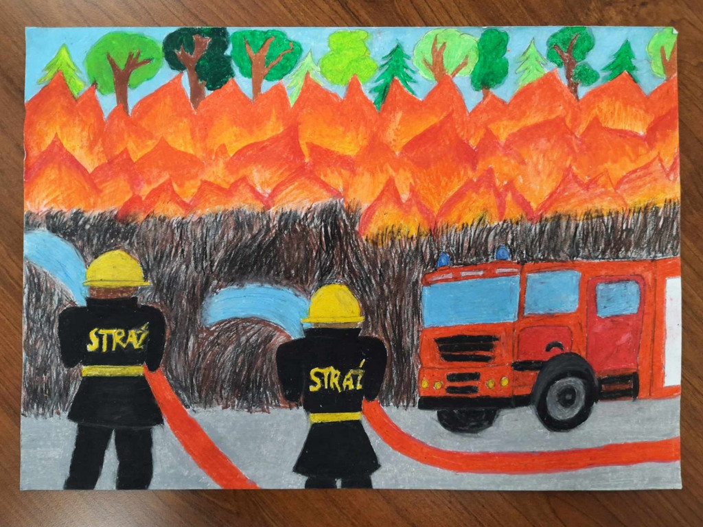 Strażacki Konkurs Plastyczny w Gorlicach (22.01)