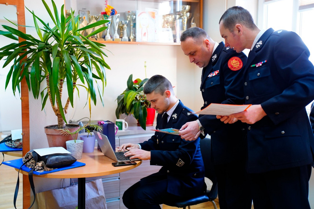 Strażacki Konkurs Plastyczny w Gorlicach (22.01)