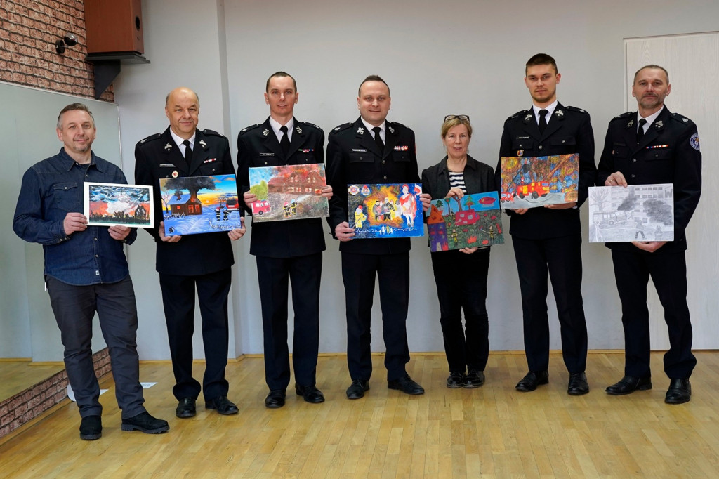 Strażacki Konkurs Plastyczny w Gorlicach (22.01)