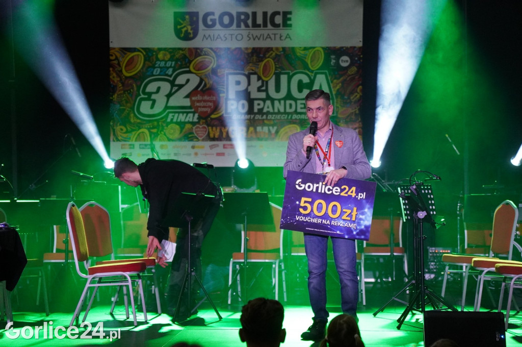 Finał WOŚP na hali OSiR w Gorlicach (28.01.)