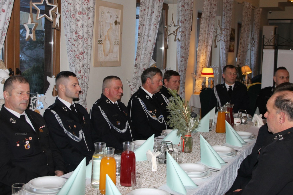 Noworoczne posiedzenie Zarządu Oddziału Gminnego ZOSP RP w Sękowej (26.01)