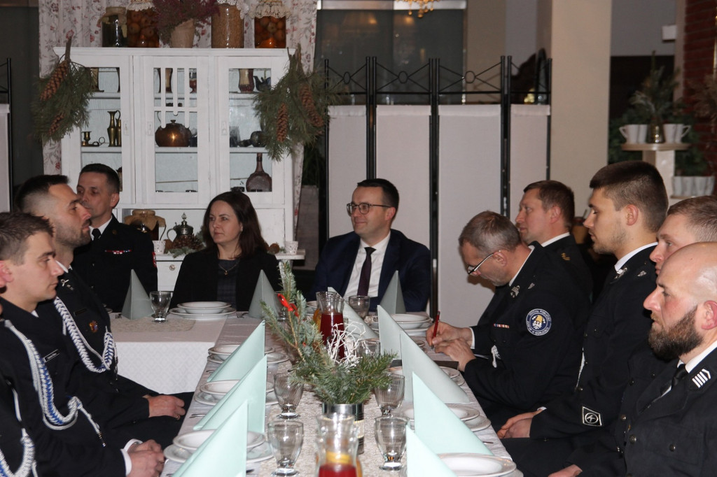 Noworoczne posiedzenie Zarządu Oddziału Gminnego ZOSP RP w Sękowej (26.01)