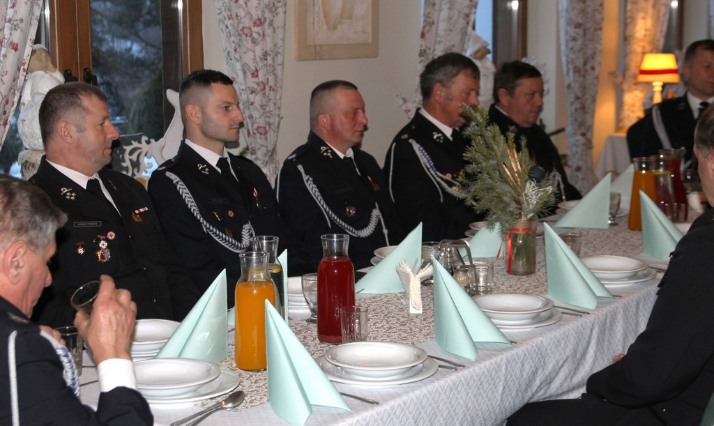 Noworoczne posiedzenie Zarządu Oddziału Gminnego ZOSP RP w Sękowej (26.01)