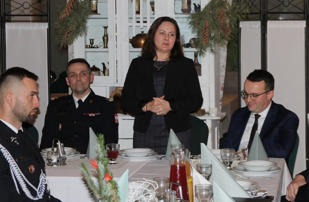 Noworoczne posiedzenie Zarządu Oddziału Gminnego ZOSP RP w Sękowej (26.01)
