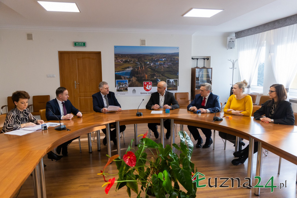 Gospodarka wodno-kanalizacyjna. Współpraca gminy Łużna z gminą Grybów (31.01)